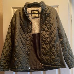 Lightweight green puffer